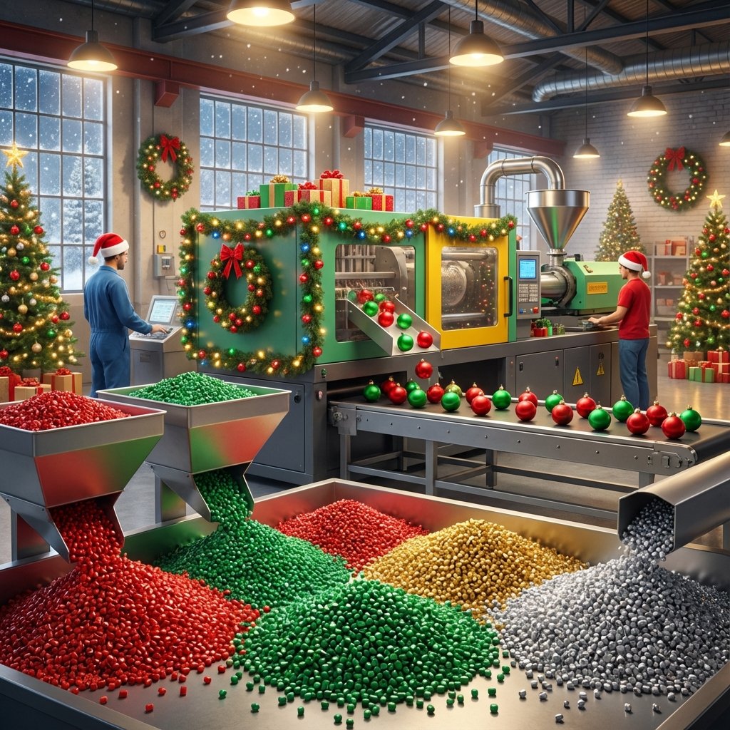 The Magic of Making: The Role of Polymers in Christmas Manufacturing