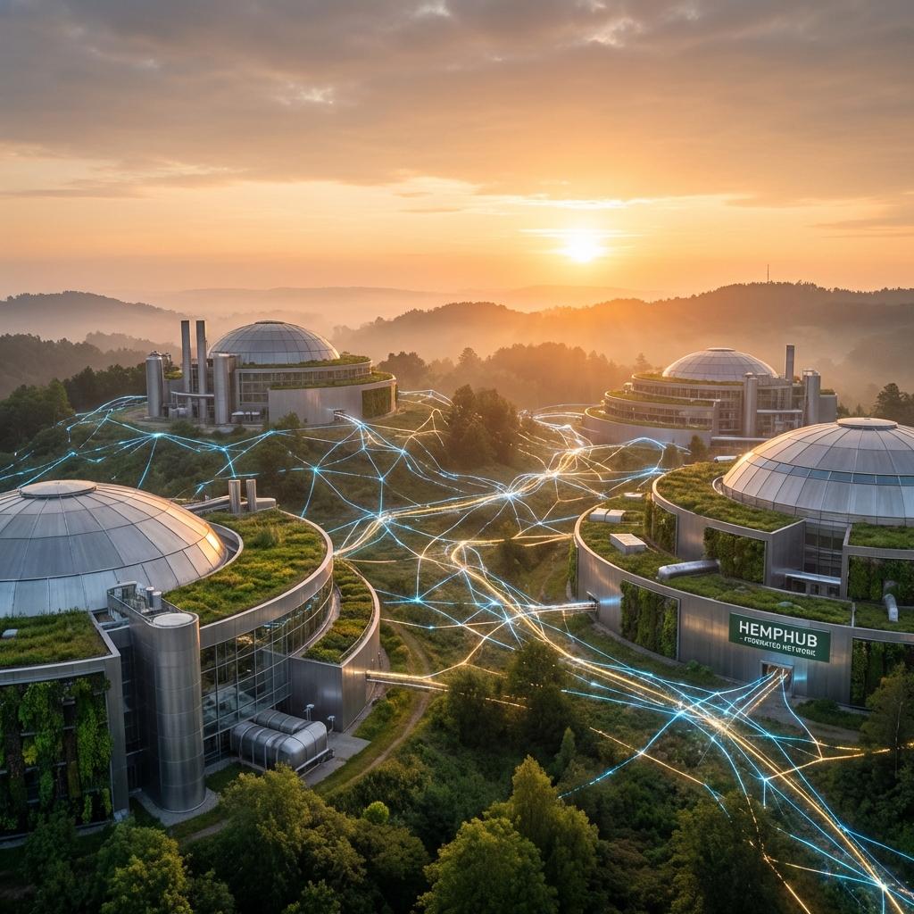 The Federated Hemphub Network – Scaling Synergy Through Connectivity