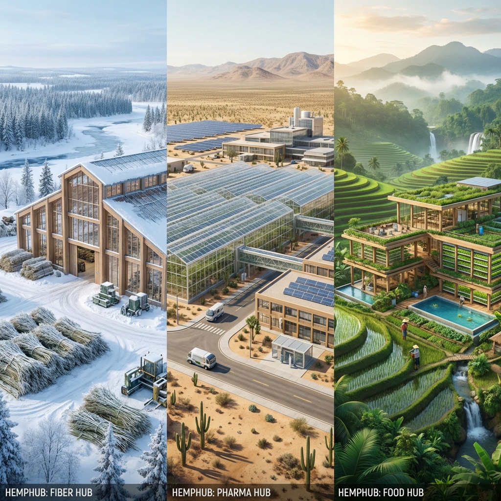 One Size Does Not Fit All – Three Hemphub Archetypes