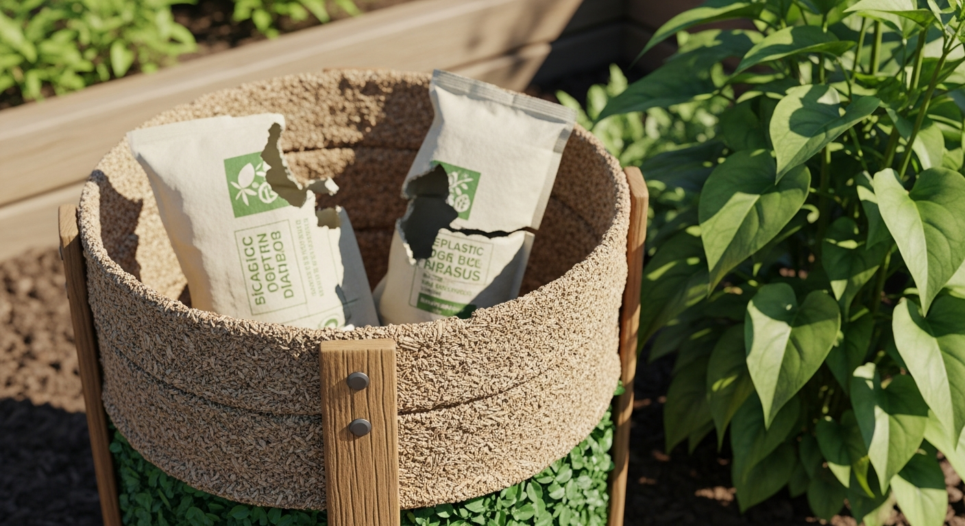 Kas iš tikrųjų reiškia biodegradavimąsi. Kompostuojamos vs biodegraduojamos medžiagos – skirtumai ir atsakingas naudojimas.