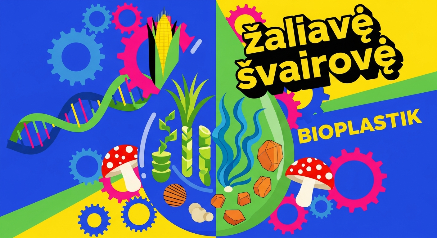 Automation run: OneOff_Žaliavų įvairovė bioplastikų gamyboje