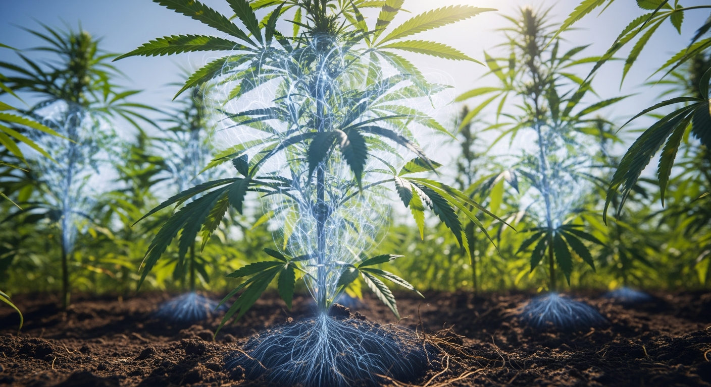 Kanapių auginimo ir medžiagų CO2 absorbavimo potencialas.